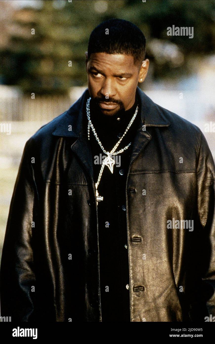 DENZEL WASHINGTON, JOURNÉE D'ENTRAÎNEMENT, 2001, Banque D'Images