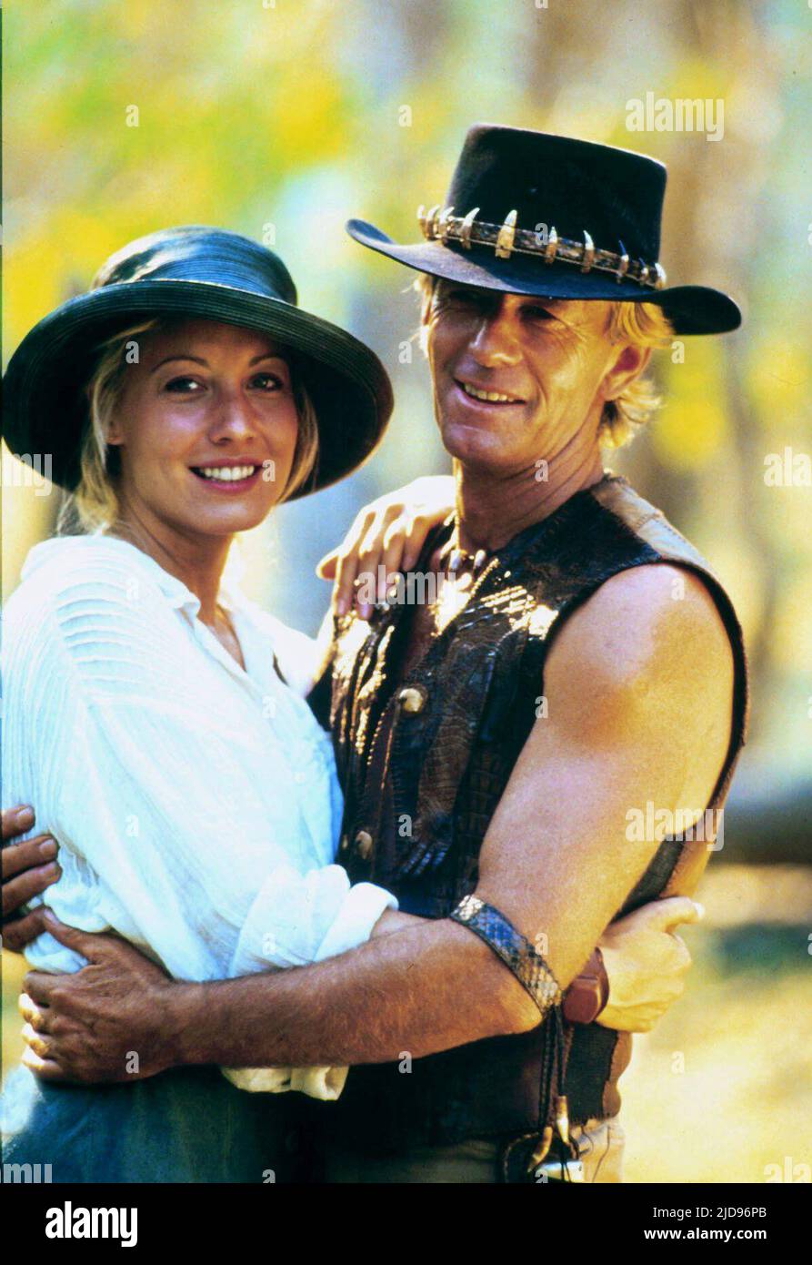 KOZLOWSKI, HOGAN, CROCODILE DUNDEE II, 1988, Banque D'Images