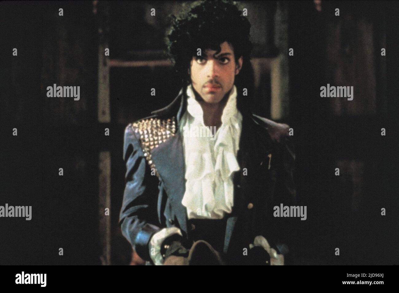 PRINCE, PLUIE POURPRE, 1984, Banque D'Images