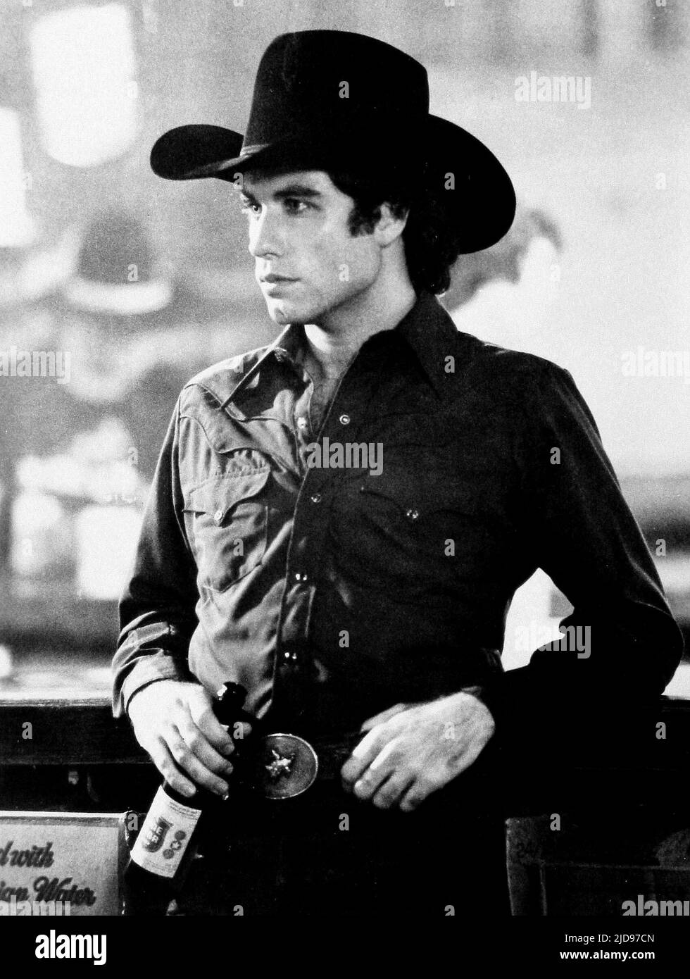 JOHN TRAVOLTA, COWBOY URBAIN, 1980, Banque D'Images