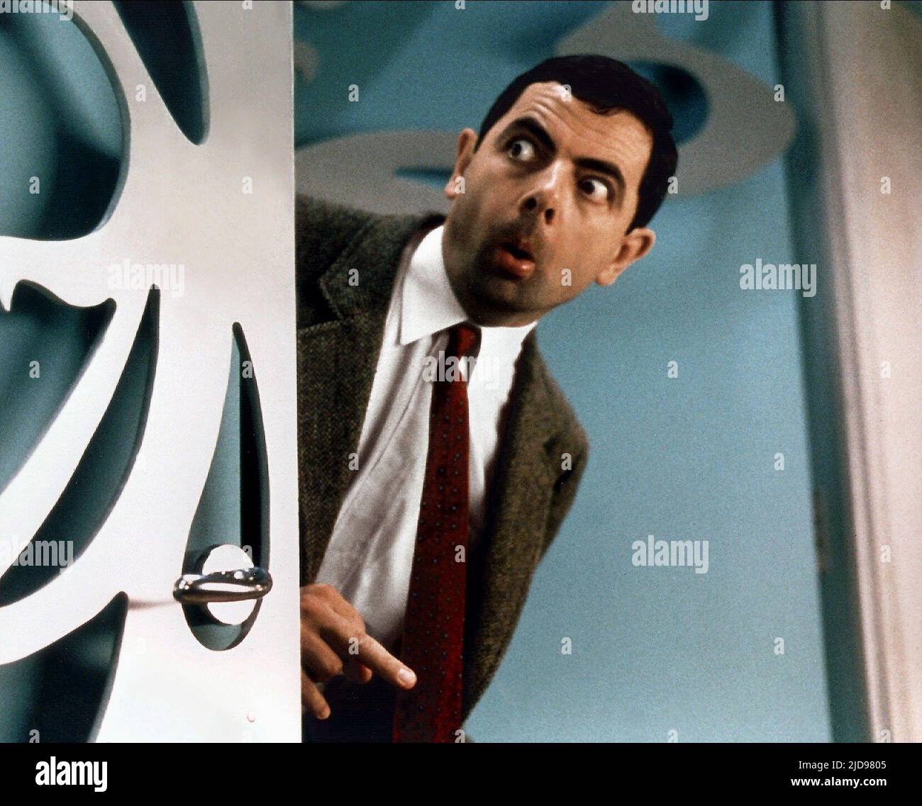 ROWAN ATKINSON, MR BEAN, 1993, Banque D'Images