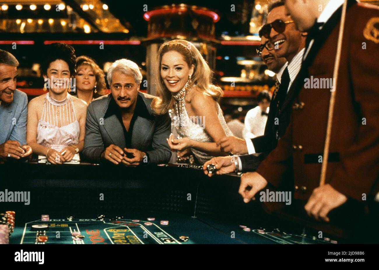 SHARON STONE, CASINO, 1995, Banque D'Images