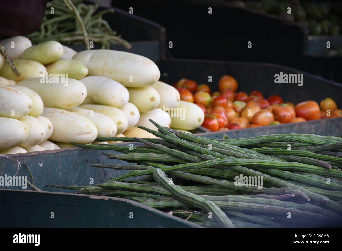 Légumes sur une cabine à vendre Banque D'Images