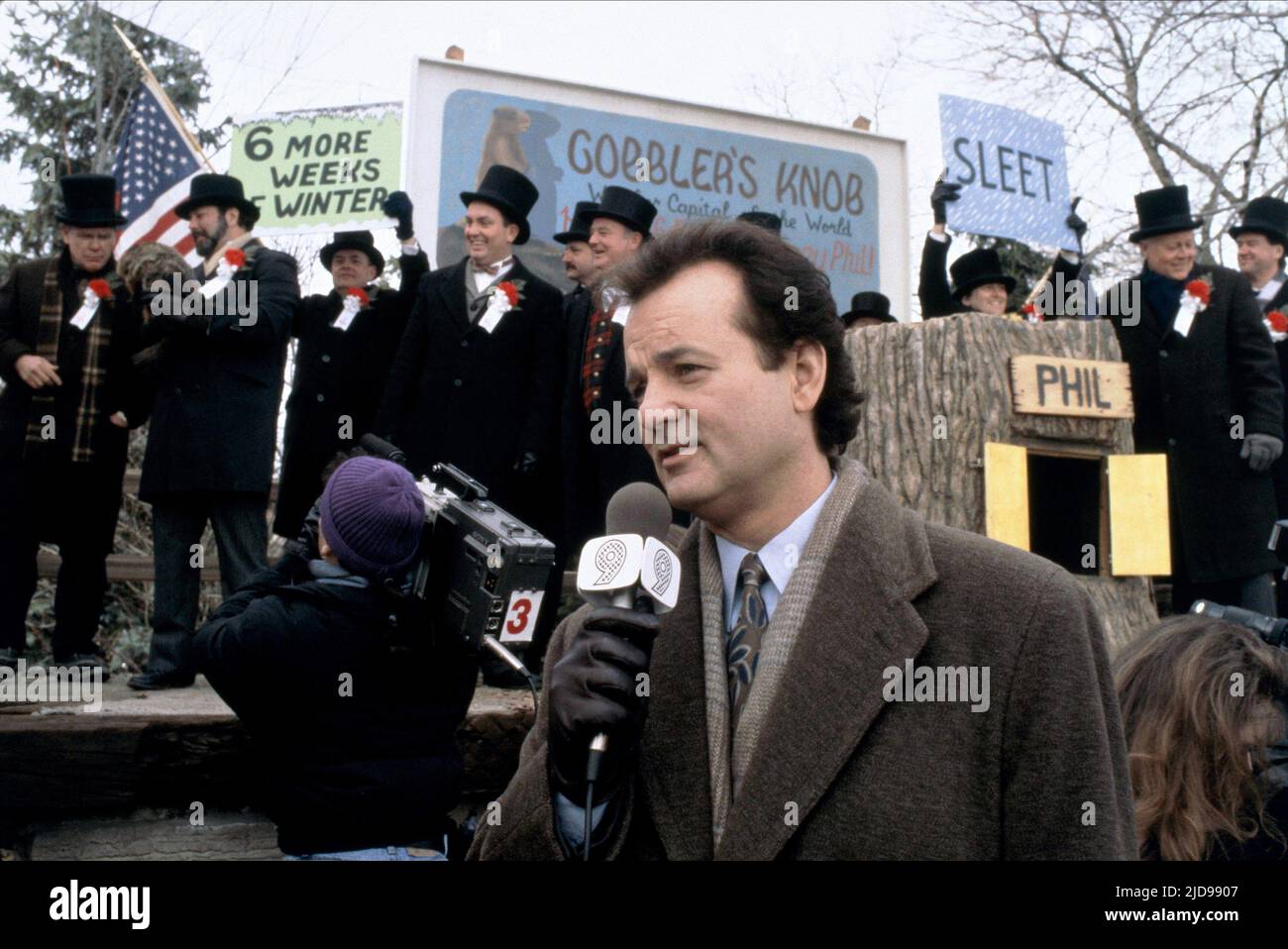 BILL MURRAY, JOURNÉE DE LA MARMOTTE, 1993, Banque D'Images