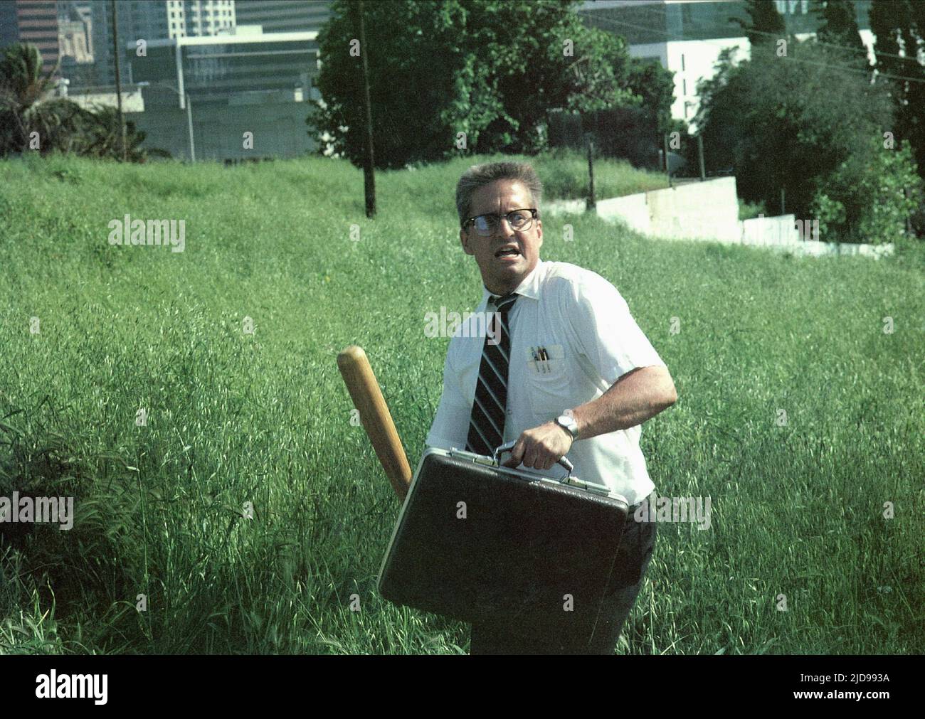 MICHAEL DOUGLAS, FALLING DOWN, 1993, Banque D'Images