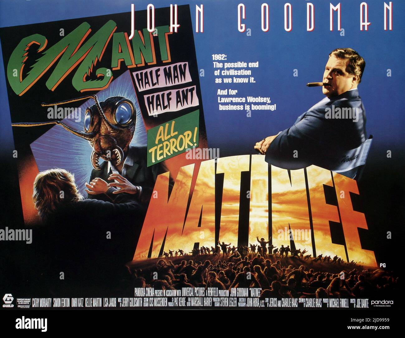 JOHN GOODMAN POSTER, MATINEE, 1993, Banque D'Images