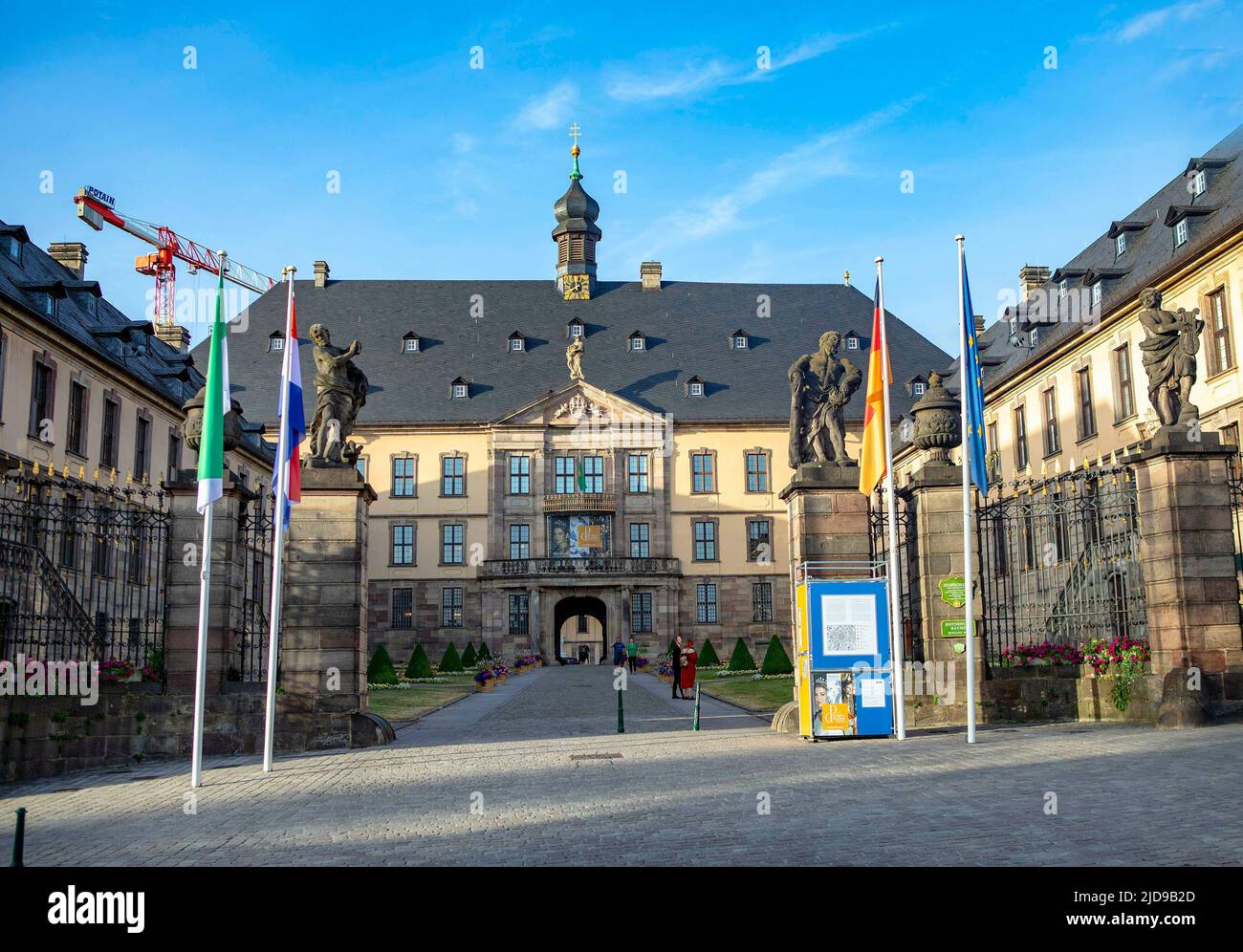 Fulda, Allemagne. 17th juin 2022. Stadschloss Fulda belle exposition dans le Stadschloß dans la ville allemande Fulda, Design & Dynastie '250 Jahr Hofleben Oranien-Nassau' Foto: RPE Albert Nieboer https://fulda2022.de crédit: dpa/Alay Live News Banque D'Images