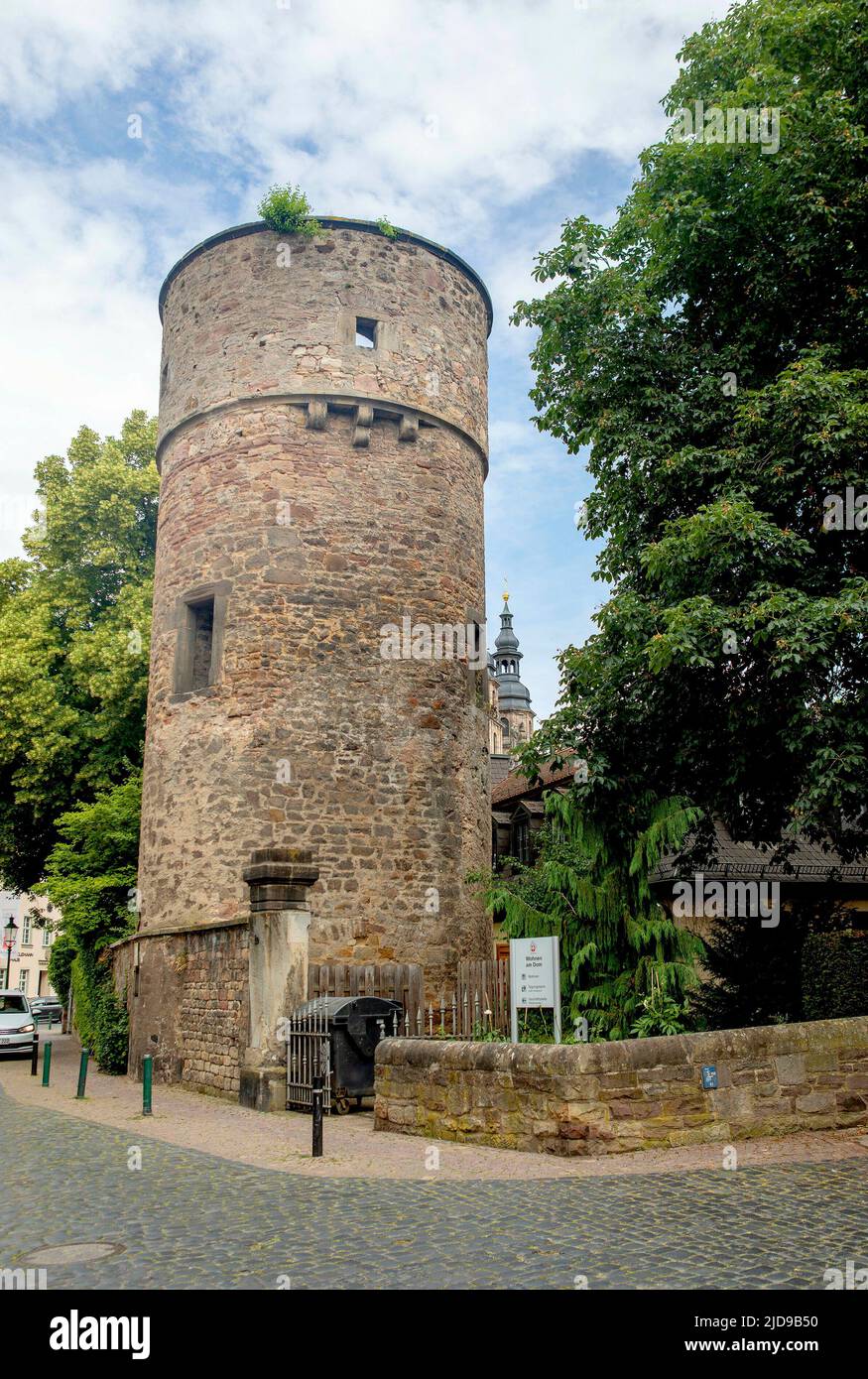Fulda, Allemagne. 17th juin 2022. Watertower Tower Hexenturm Fulda belle exposition dans le Stadschloß dans la ville allemande Fulda, Design & Dynastie '250 Jahr Hofleben Oranien-Nassau' Foto: RPE Albert Nieboer https://fulda2022.de Credit: dpa/Alay Live News Banque D'Images