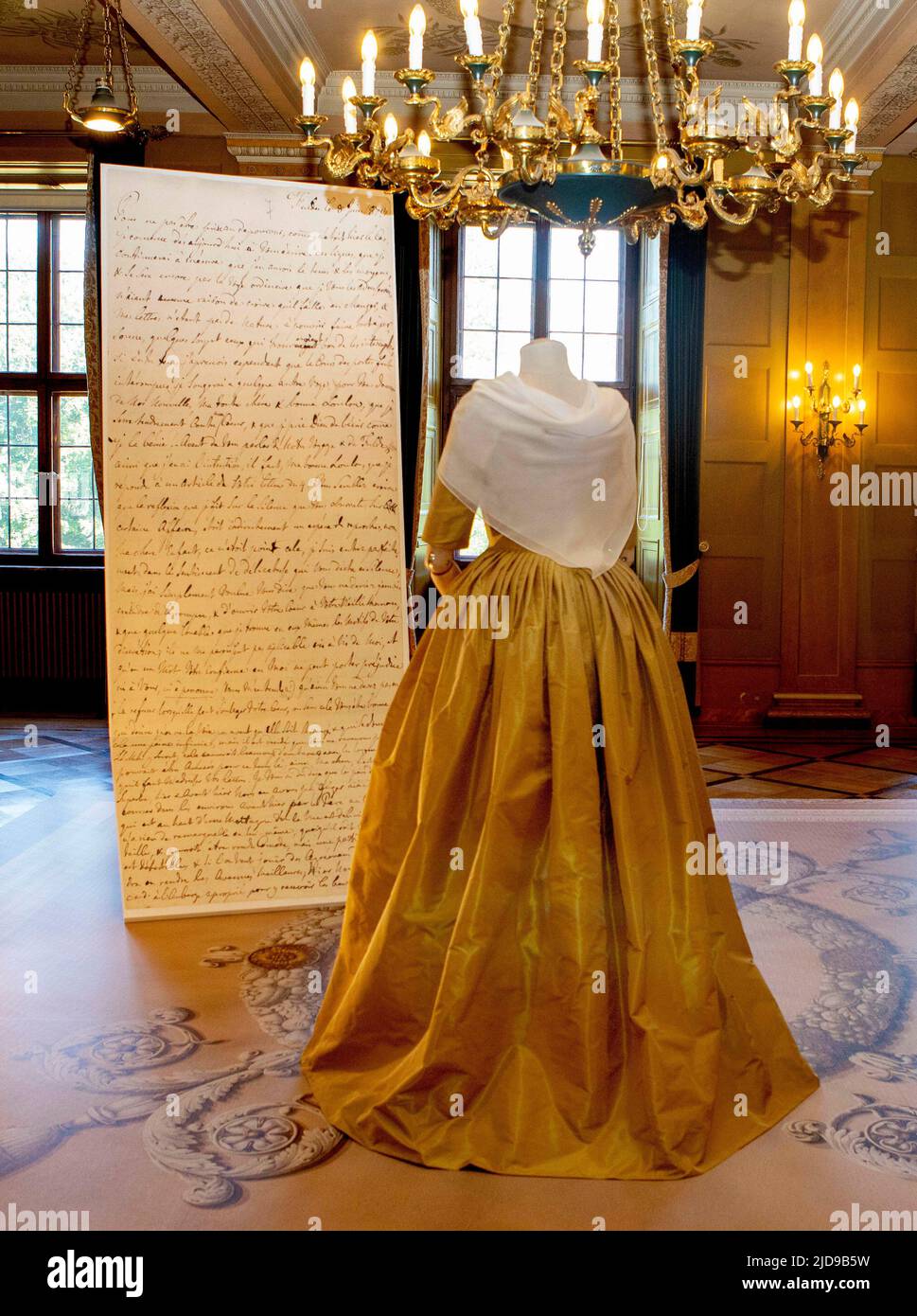 Fulda, Allemagne. 17th juin 2022. Constitution magnifique exposition dans le Stadschloß dans la ville allemande Fulda, Design & Dynastie '250 Jahr Hofleben Oranien-Nassau' Foto: RPE Albert Nieboer https://fulda2022.de Credit: dpa/Alay Live News Banque D'Images