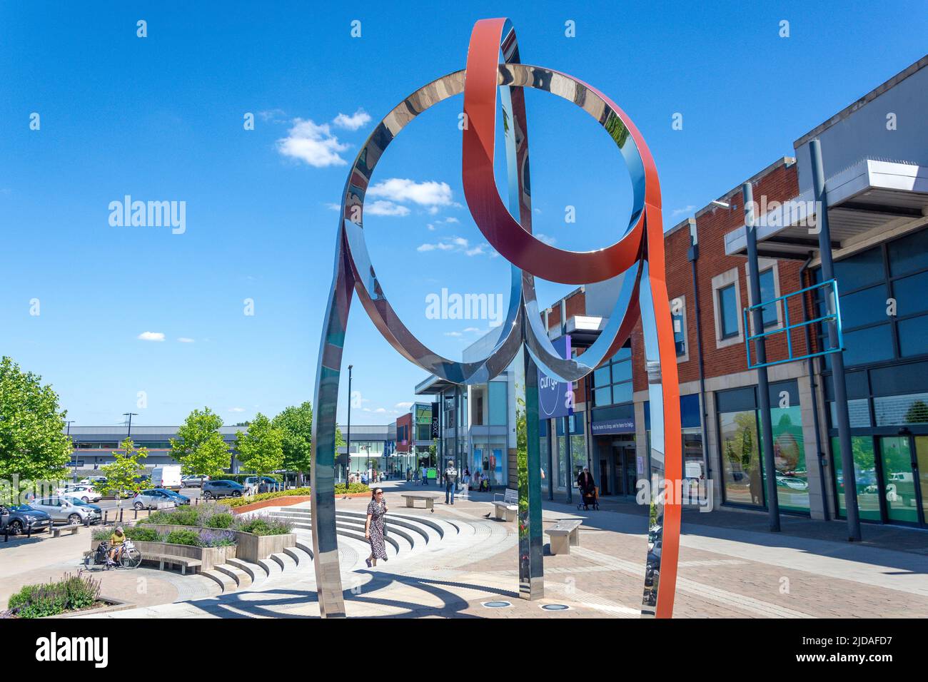 Orchard Shopping Centre, Didcot, Oxfordshire, Angleterre, Royaume-Uni Banque D'Images