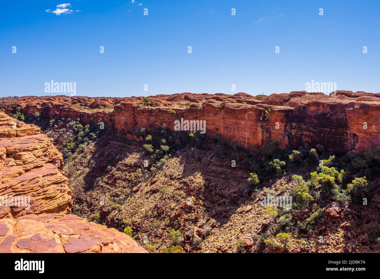 Kings Canyon dans le territoire du Nord Banque D'Images