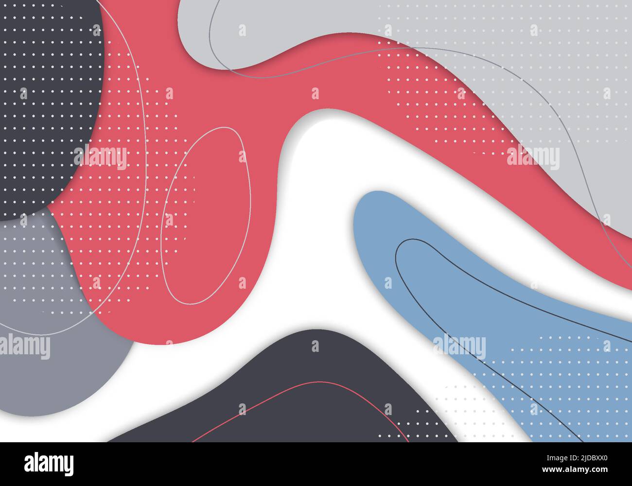Abstrait coloré Doodle main dessin design modèle décoratif. Chevauchement de l'arrière-plan de conception graphique. Vecteur Illustration de Vecteur
