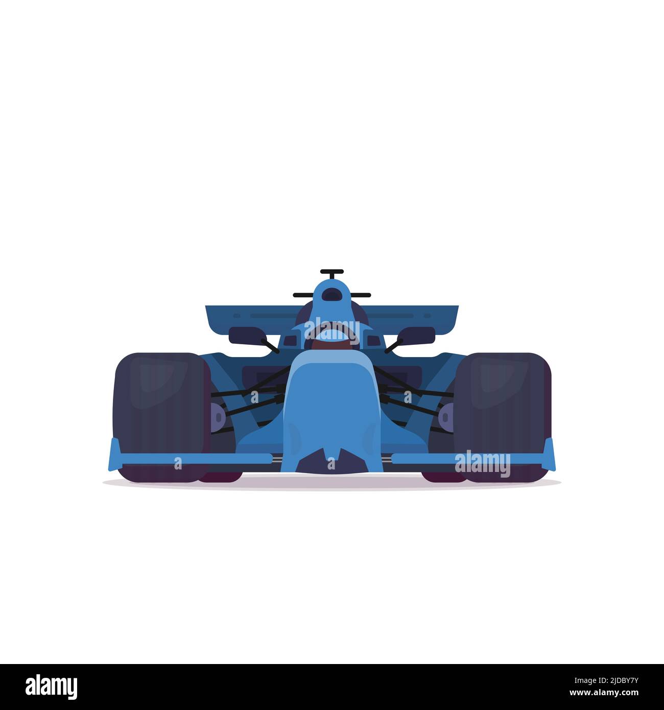 Voiture de course F1 Illustration de Vecteur