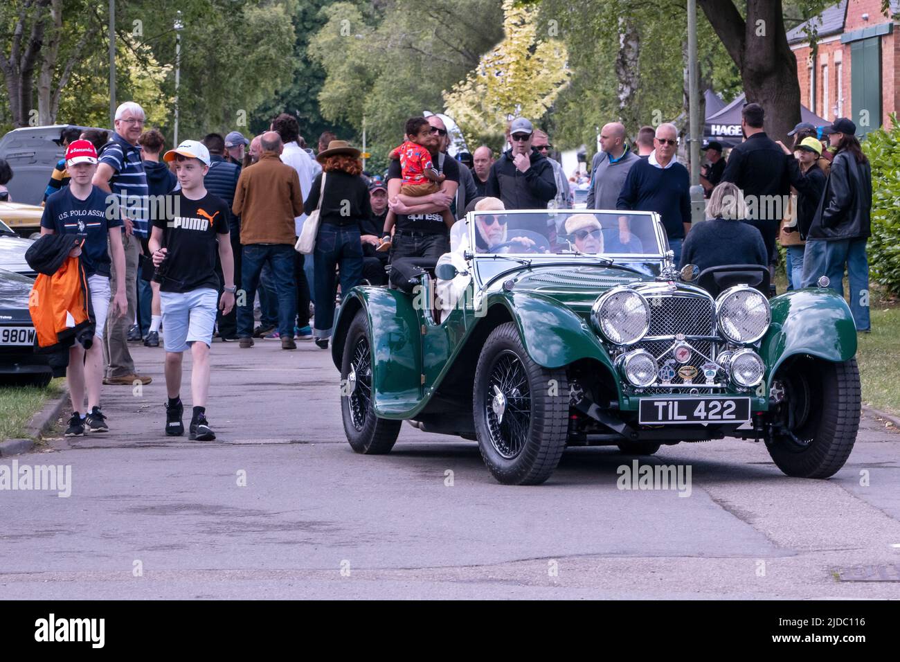 Juin 2022 Bicester Heritage Scramble Classic car Event Banque D'Images