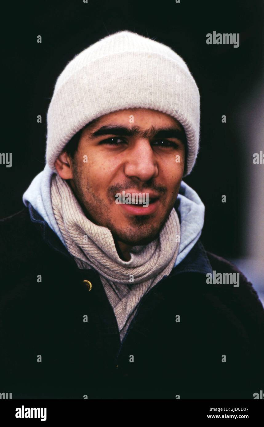 Fahad Yawari, Exil-Iraner, Wahl-Münchner, Regeisseur, Drehbuchautor und Produzent, Portrait, Allemagne, 1996. Fahad Yawari, iranien exilé et résident de Munich par choix, réalisateur, scénariste, producteur, portrait, Allemagne, 1996. Banque D'Images