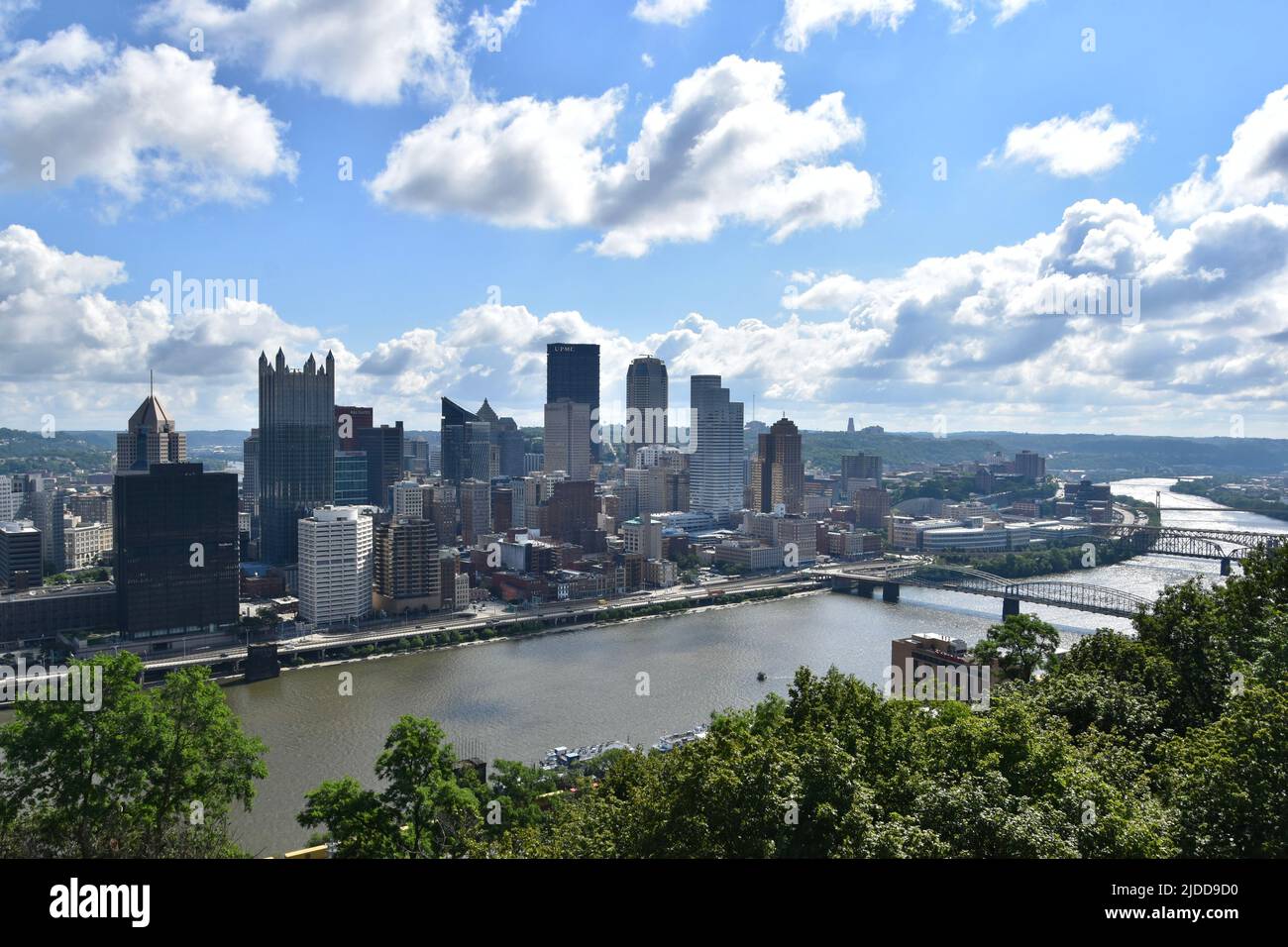 Duquesne incline à Washington Heights, Pittsburgh Banque D'Images