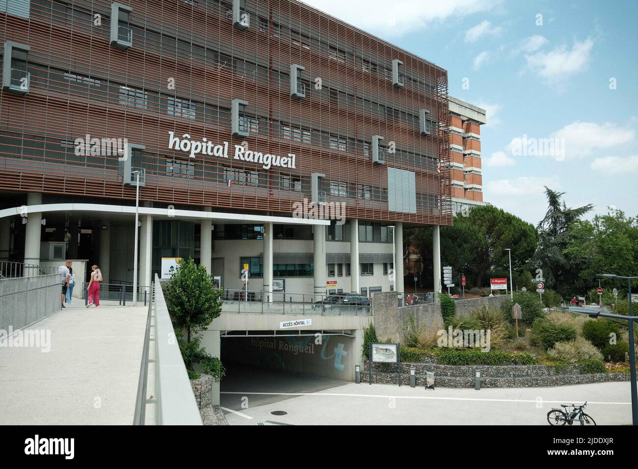 Toulouse, France, 20 juin 2022. Hôpital de Rangueil. A Toulouse (France), pour le troisième