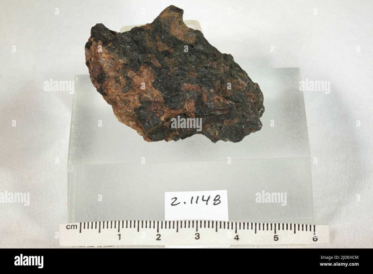 Allanite. Minéraux. Amérique du Nord; États-Unis; Pennsylvanie; Berks County; Reading Banque D'Images