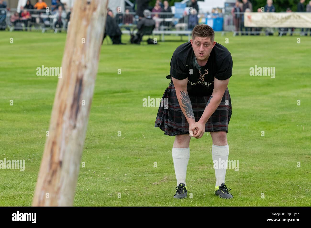 19 juin 2022. Hazlehead, Aberdeen, Écosse. Il s'agit d'un concurrent du Glenfiddich Heavy Events Championship. Banque D'Images