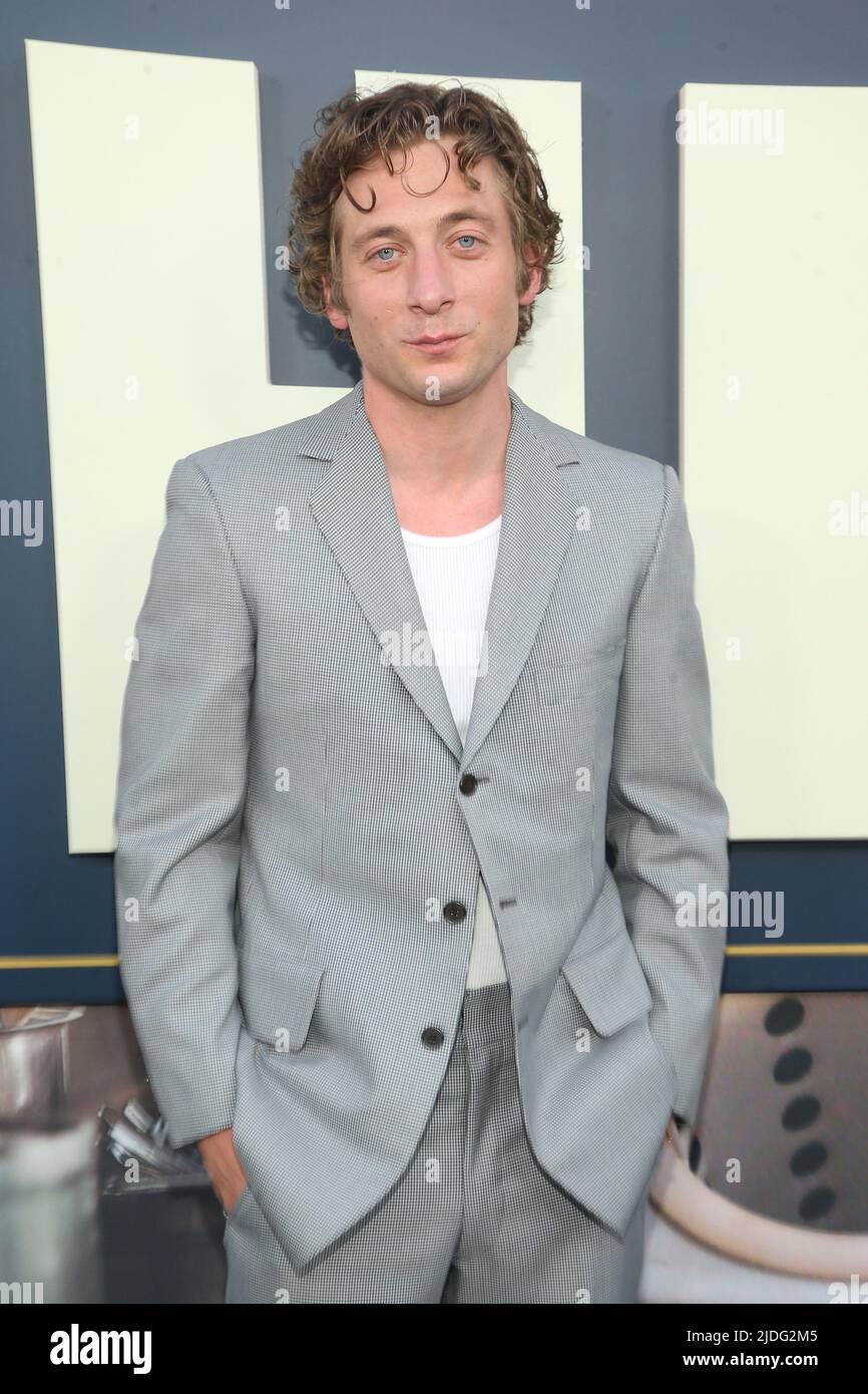 Los Angeles, Californie 20th juin 2022. Jeremy Allen White au premier ministre de FX's The Bear aux studios Goya de Los Angeles, Californie sur 20 juin 2022. Crédit : Faye Sadou/Media Punch/Alay Live News Banque D'Images