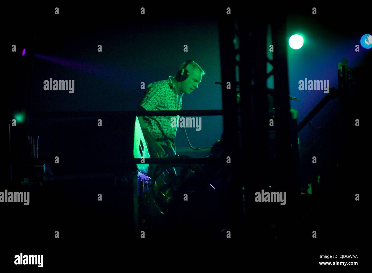 Norman Cook - Fatboy Slim, V2006 ans, Hylands Park, Chelmsford, Essex, Royaume-Uni - 19 août 2006 Banque D'Images