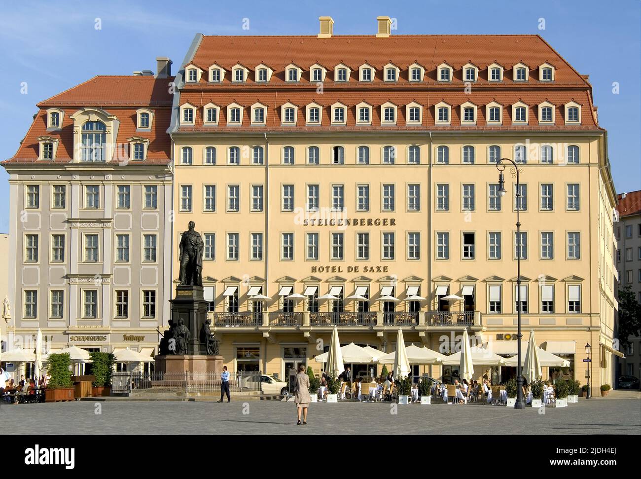 Hotel de Saxe à Dresde, Allemagne, Saxe, Dresde Banque D'Images