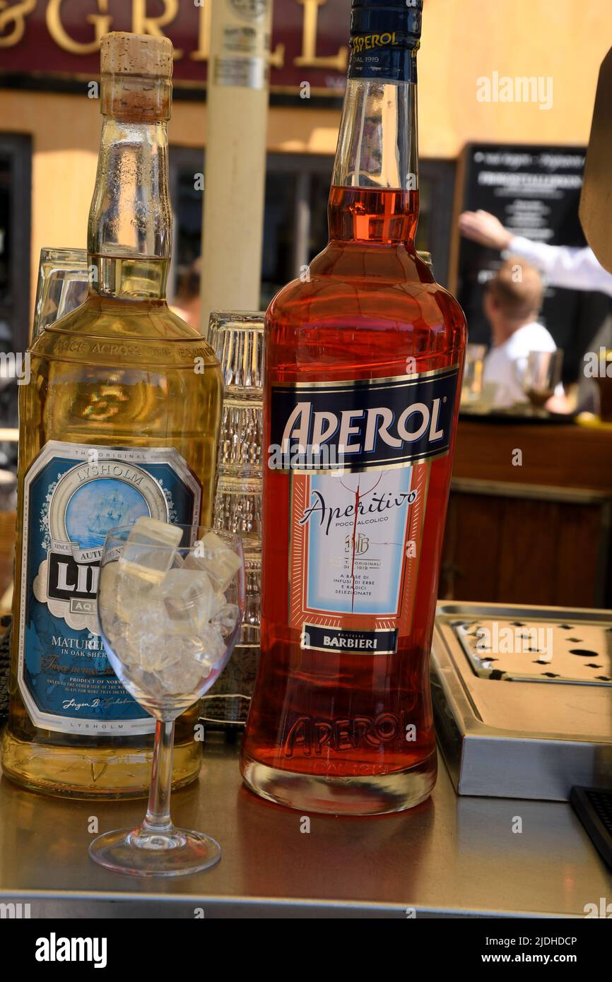 Copenhague/Danemark/2 juin 2022/les visiteurs enjoy summe day at Nyhavn canal Walk and food and drinks dansk Taste of food and drinks in Copenhagen Danemark.(photo..Francis Joseph Dean/Dean Pictures. Banque D'Images