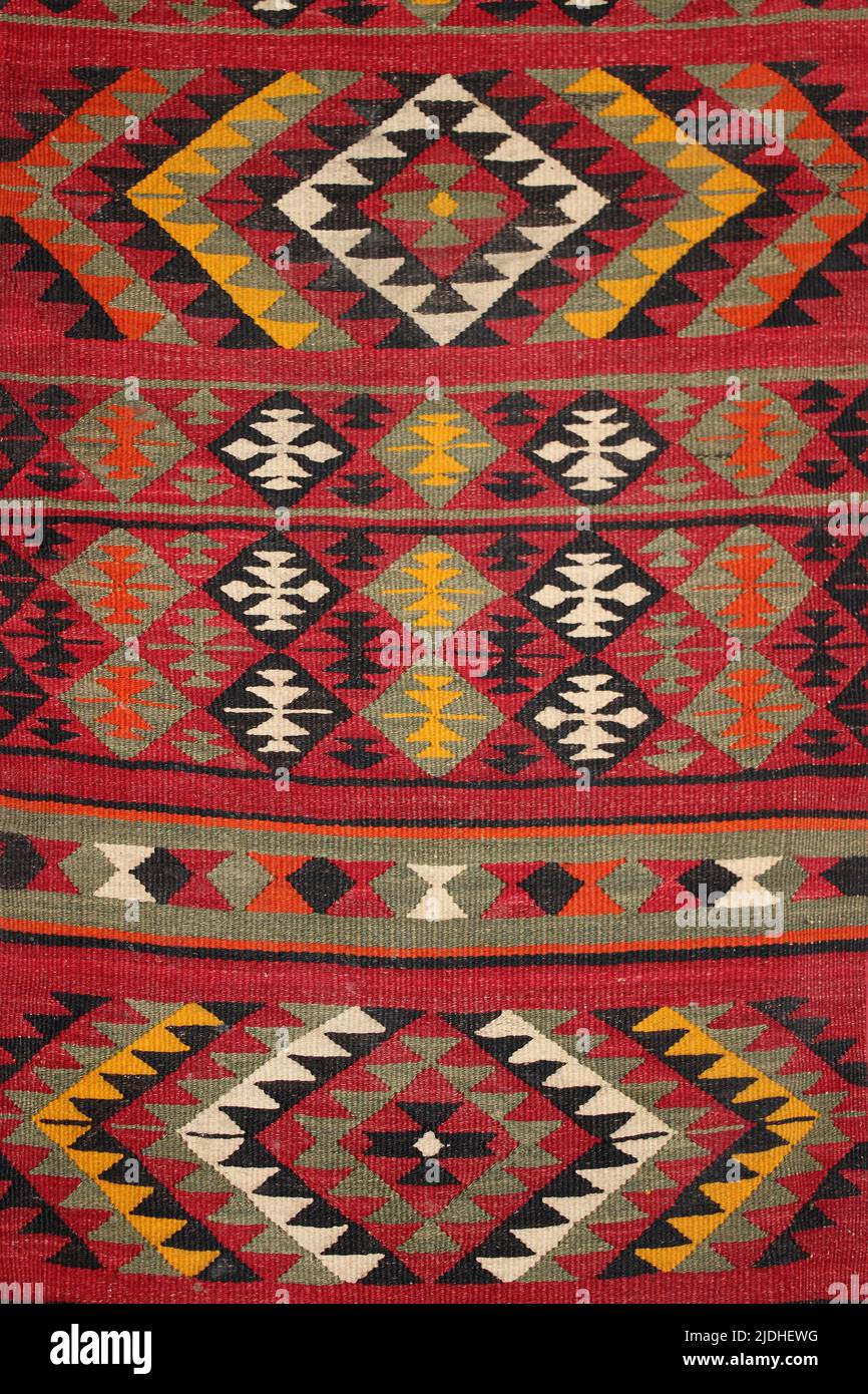Jordan - Bedouin textile Design Banque D'Images