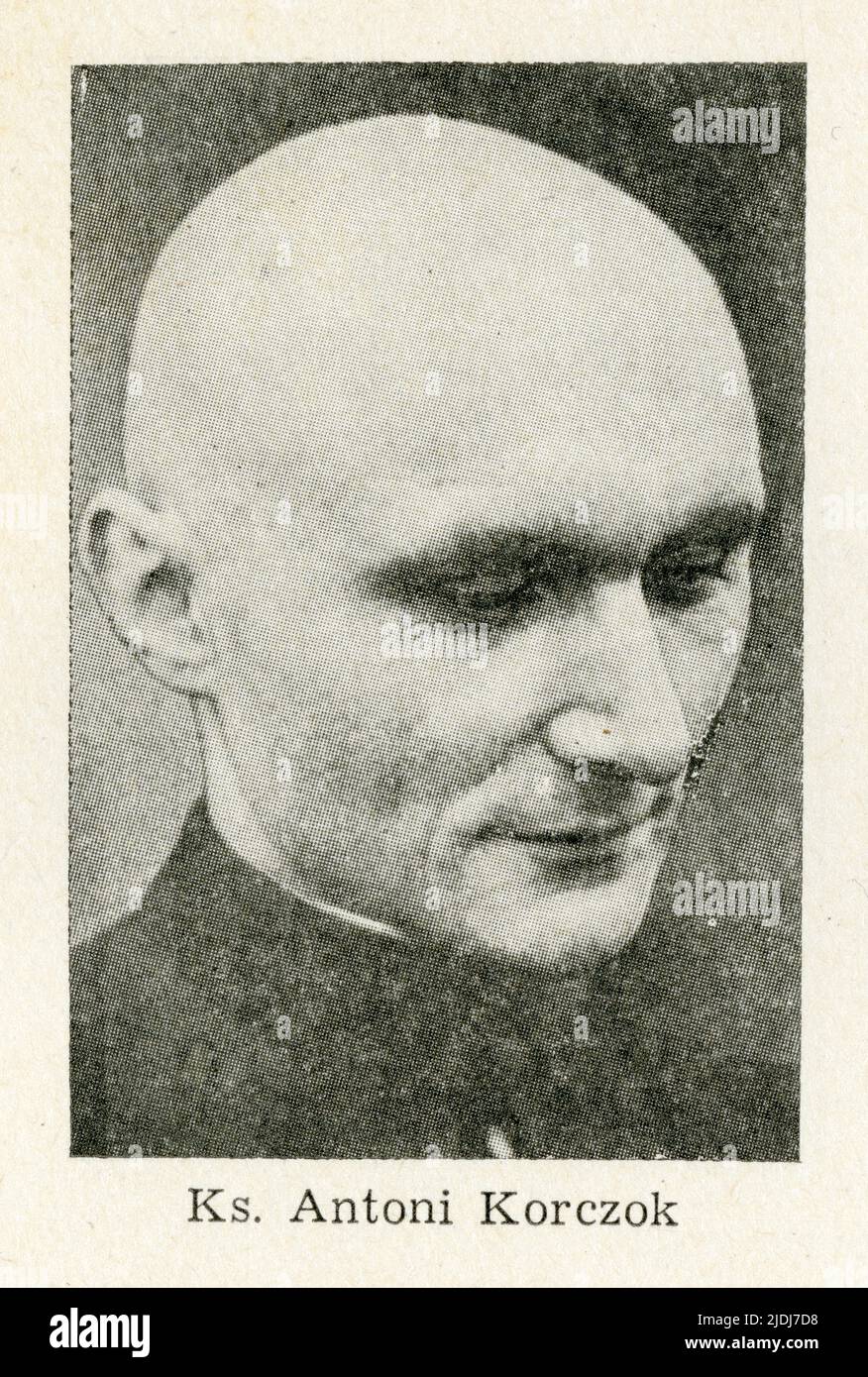 Antoni Korczok (ur. 1 czerwca 1891 W Starej WSI obecnie dzielnicy Raciborza, zm. 5 lutego 1941 W Dachau) – polski duchowny katolicki, historyk Kościoł Banque D'Images