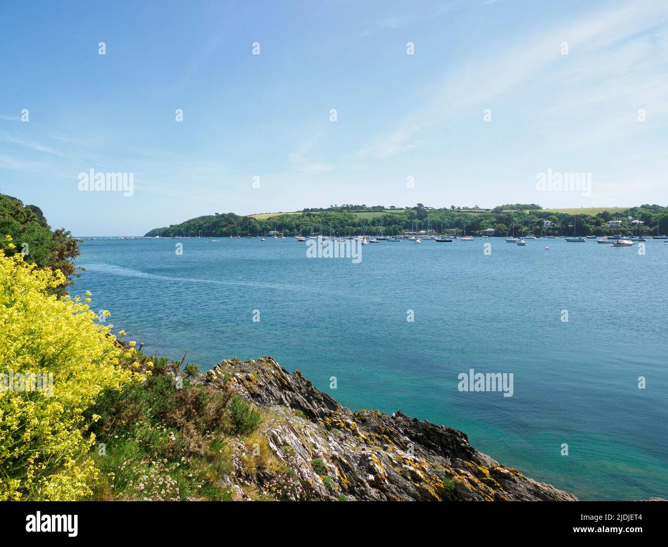 Helford River, Cornwall, Royaume-Uni Banque D'Images