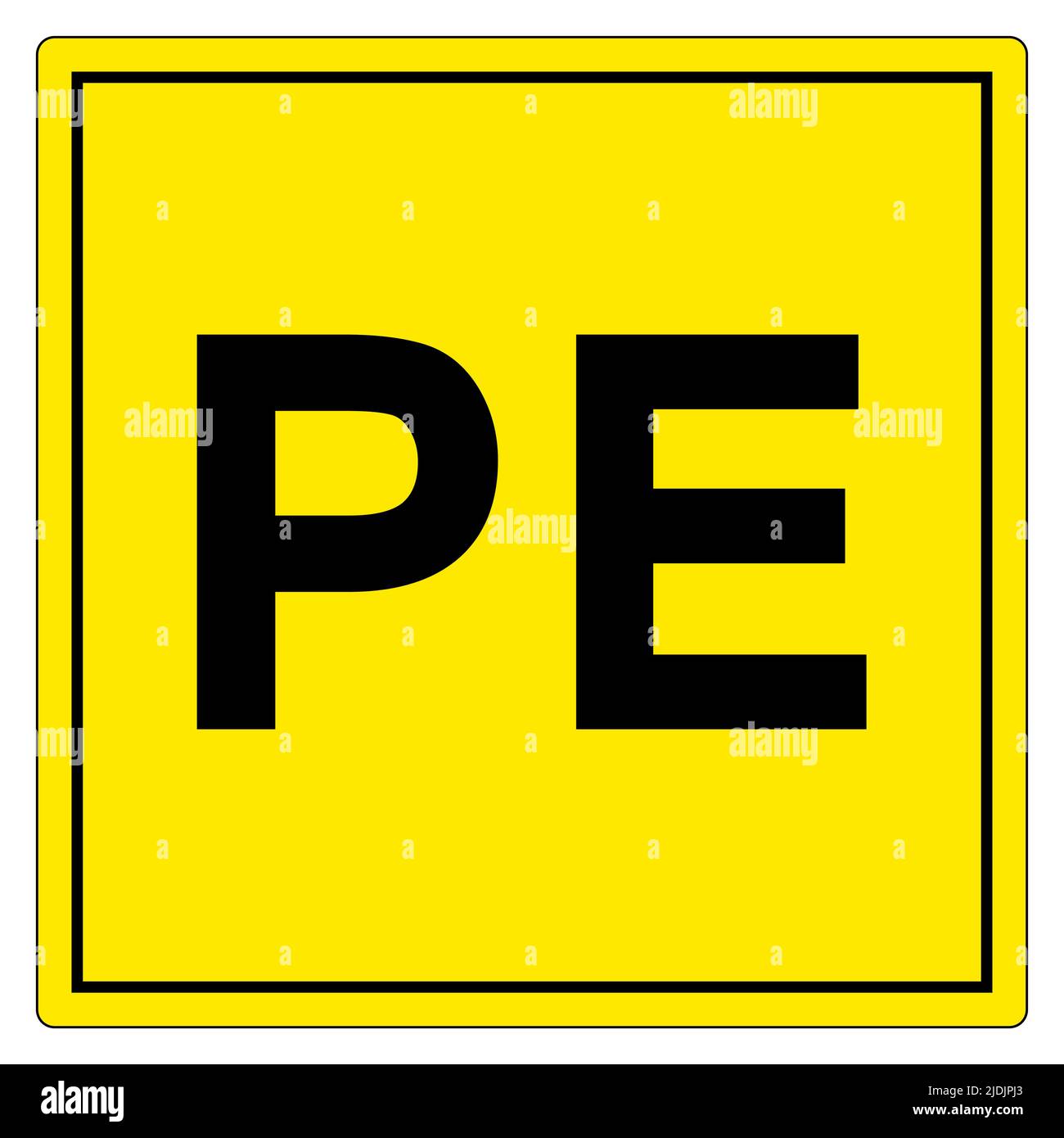 Symbole de terre physique, illustration vectorielle, isoler sur une étiquette de fond blanche. EPS10 Illustration de Vecteur