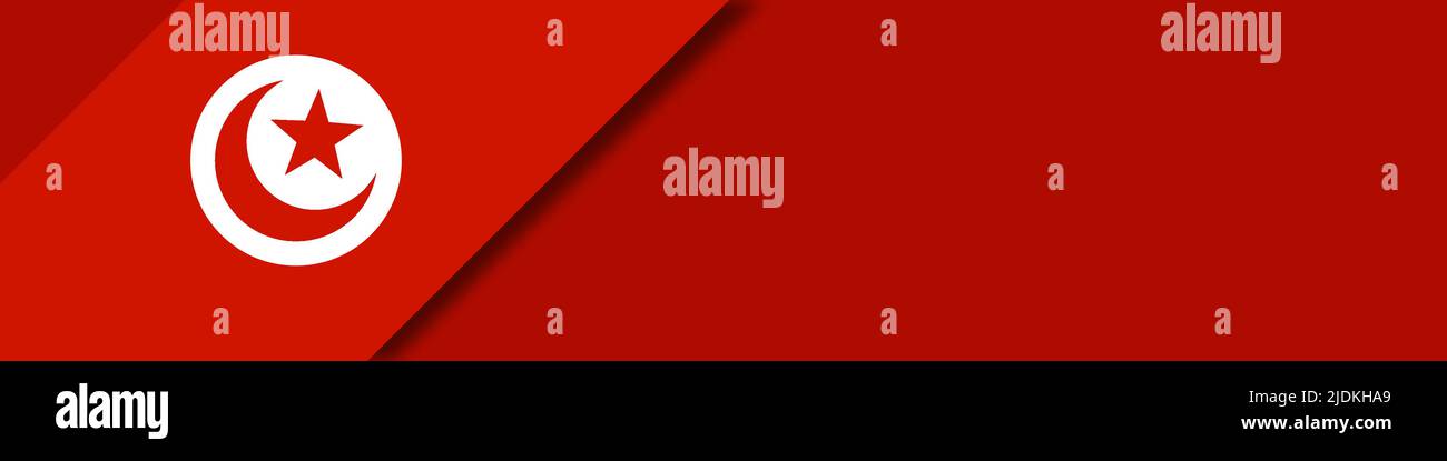 Drapeau de Tunis.Illustration vectorielle Illustration de Vecteur