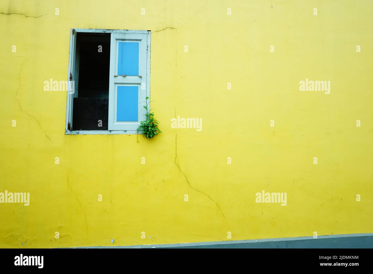Un regard sur un détail dans la rue de Singapour Banque D'Images