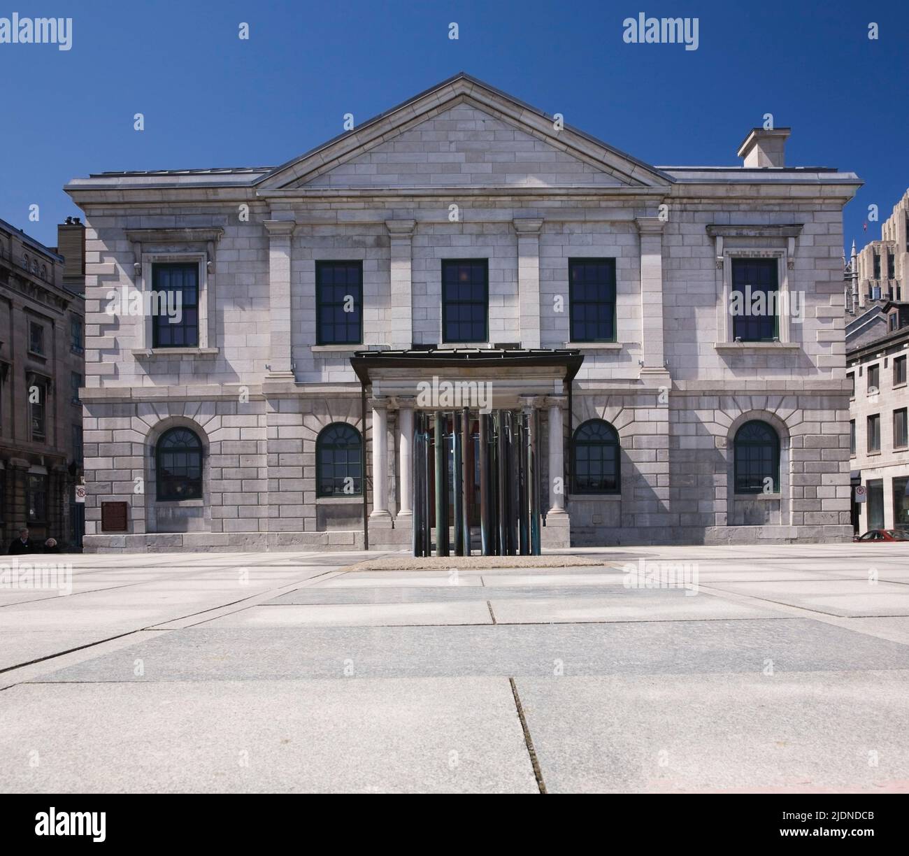 Ancien édifice de la Maison des douanes du Canada, Vieux-Montréal, Québec, Canada. Banque D'Images