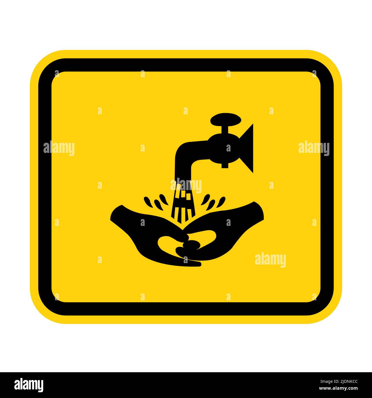 Symbole se laver les mains s