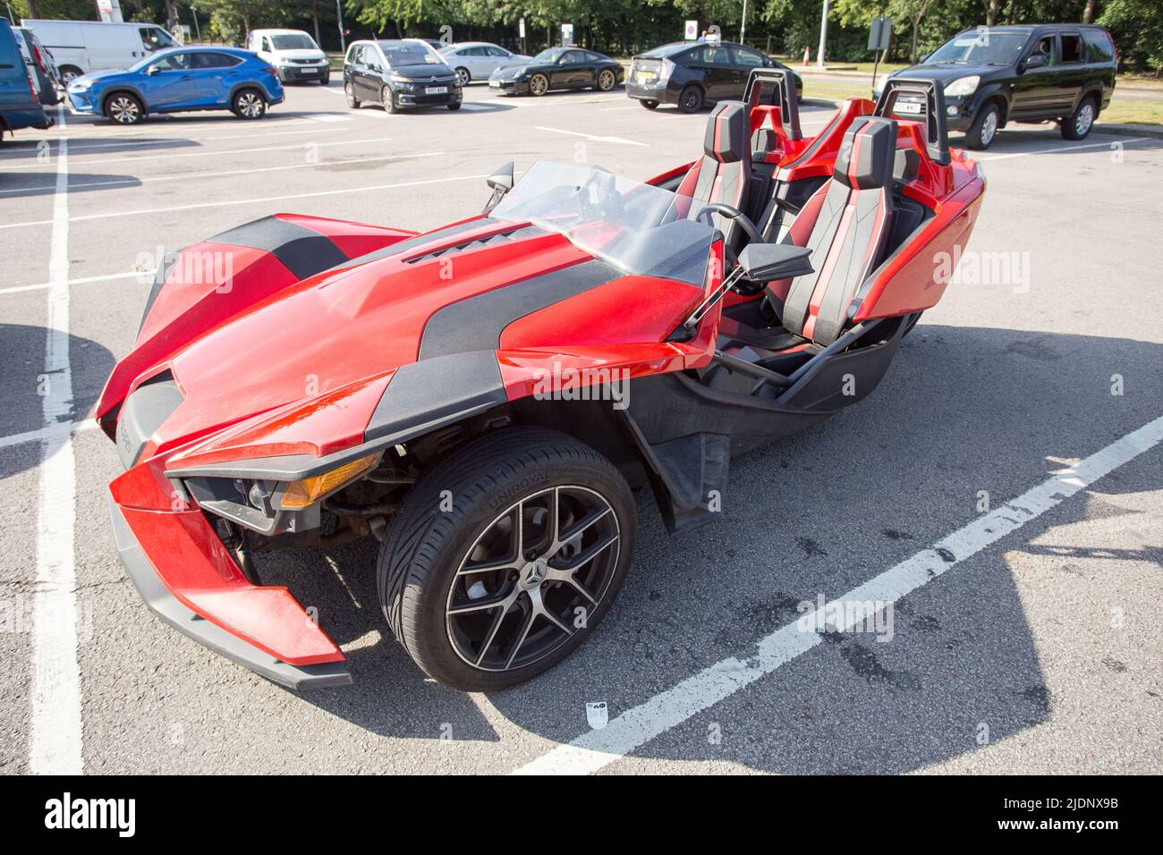 Polaris moto superbike américaine Banque D'Images