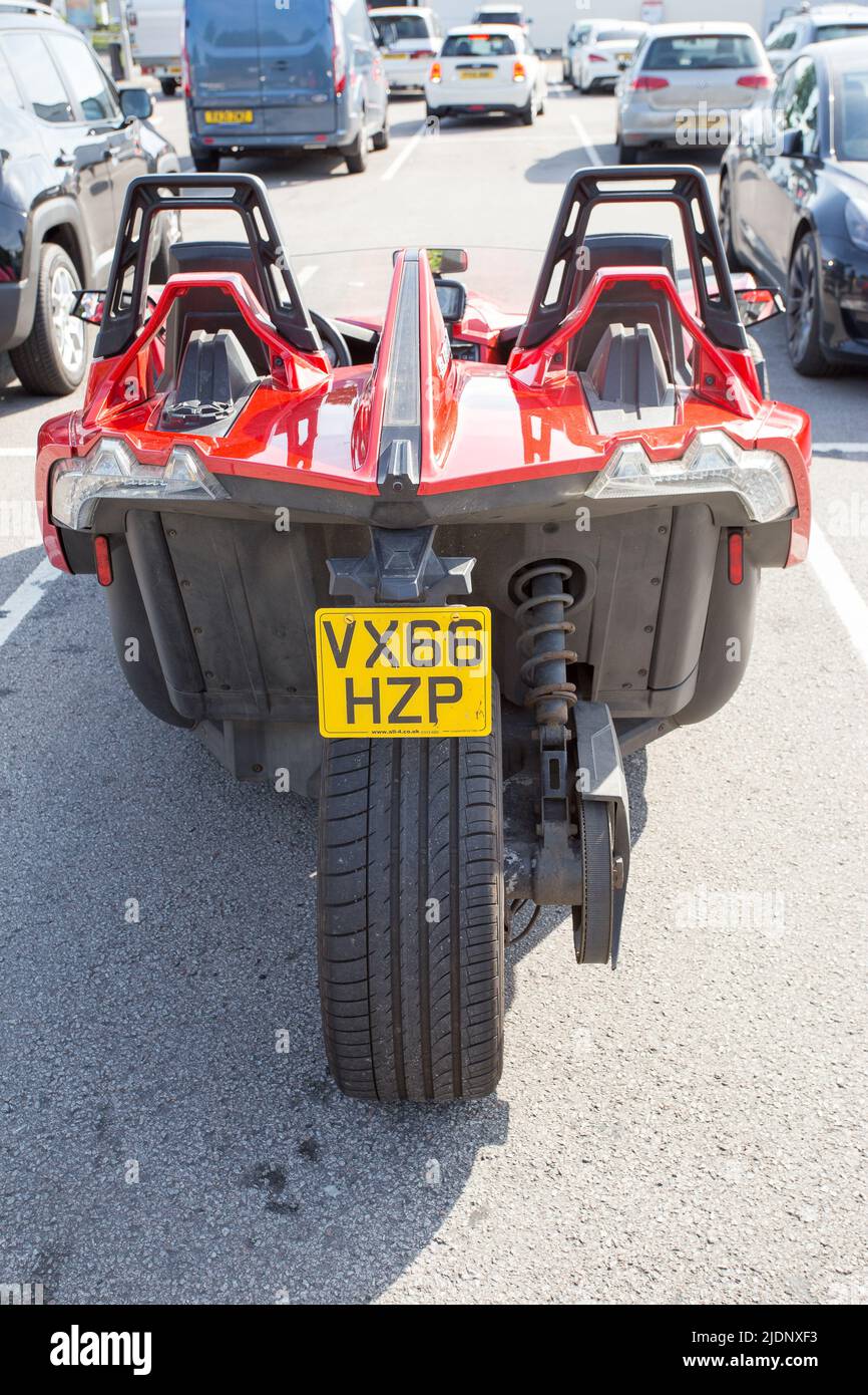 Polaris moto superbike américaine Banque D'Images