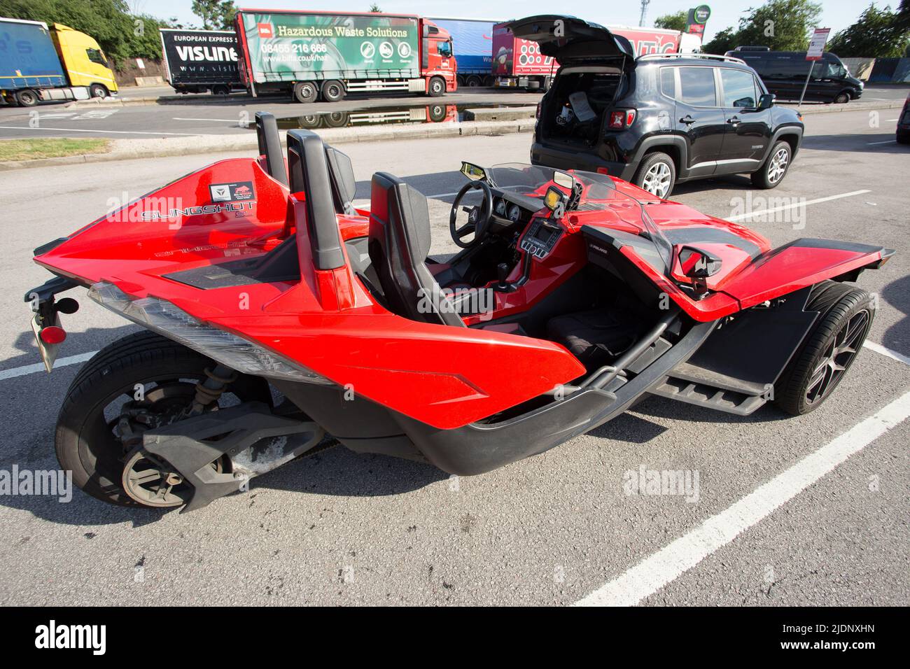 Polaris moto superbike américaine Banque D'Images
