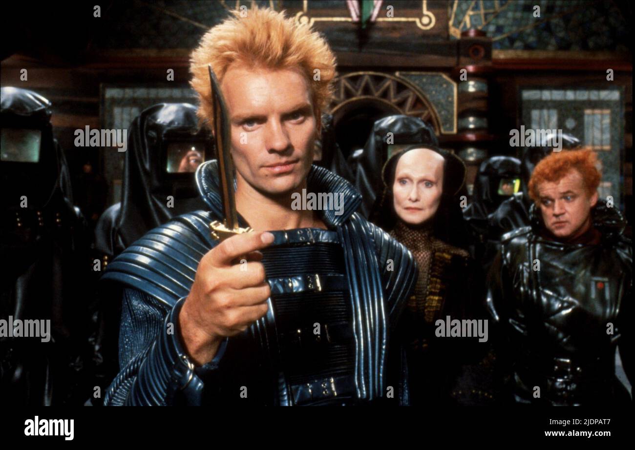 STING,MANGANO, DUNE, 1984 Banque D'Images