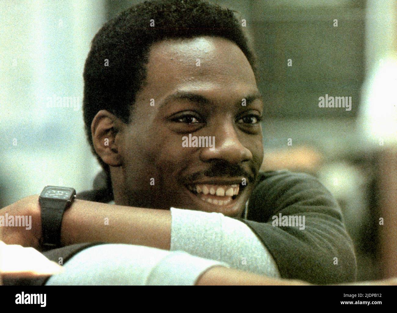 EDDIE MURPHY, BEVERLY HILLS COP, 1984 Banque D'Images