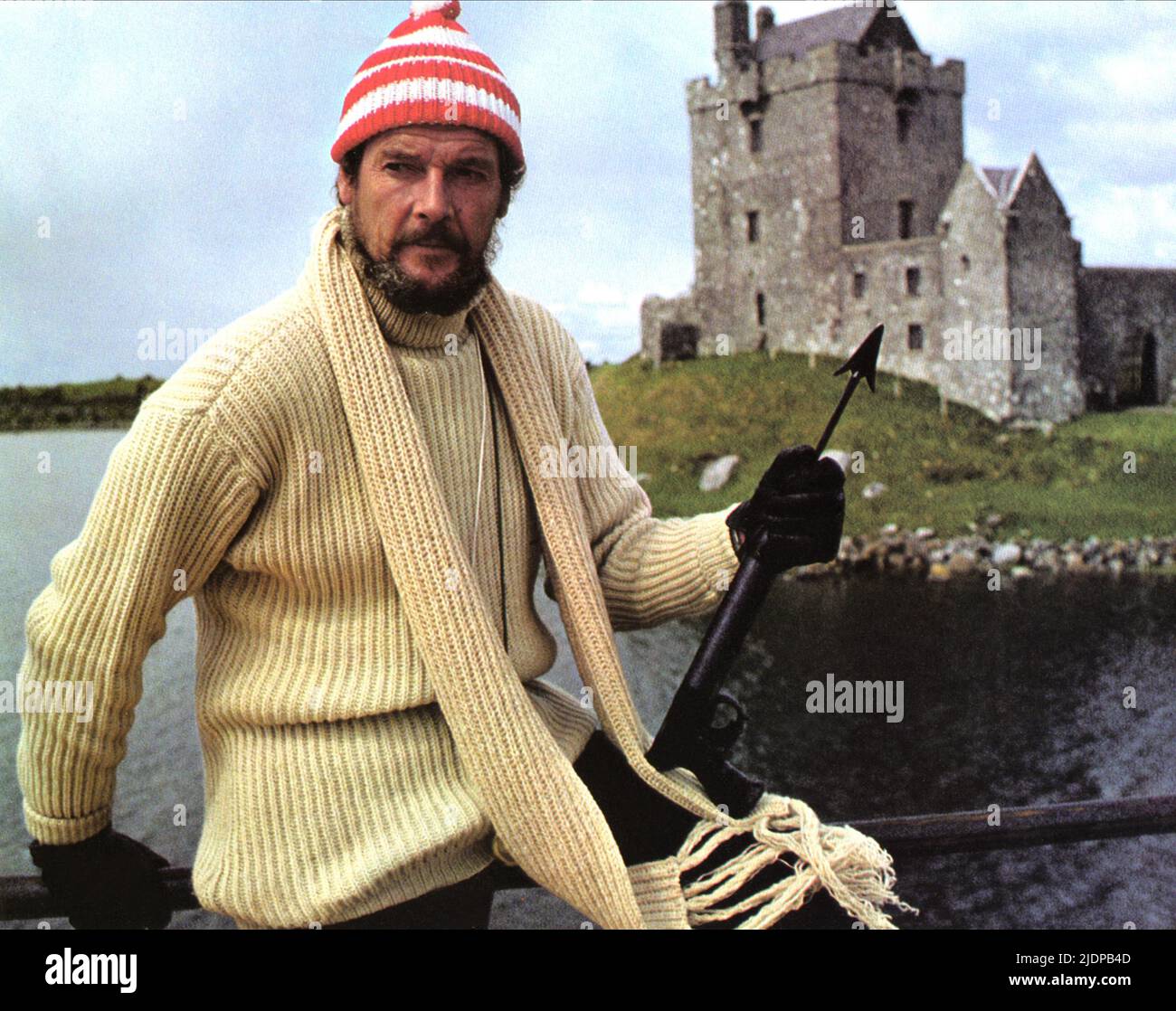 ROGER MOORE, détourner DE LA MER DU NORD, 1980 Banque D'Images