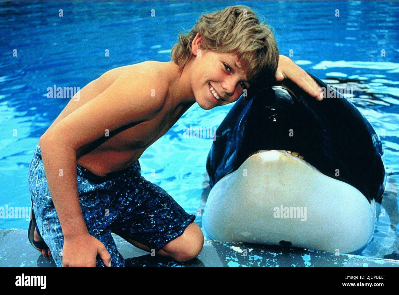 JASON JAMES RICHTER, Free Willy, 1993 Banque D'Images