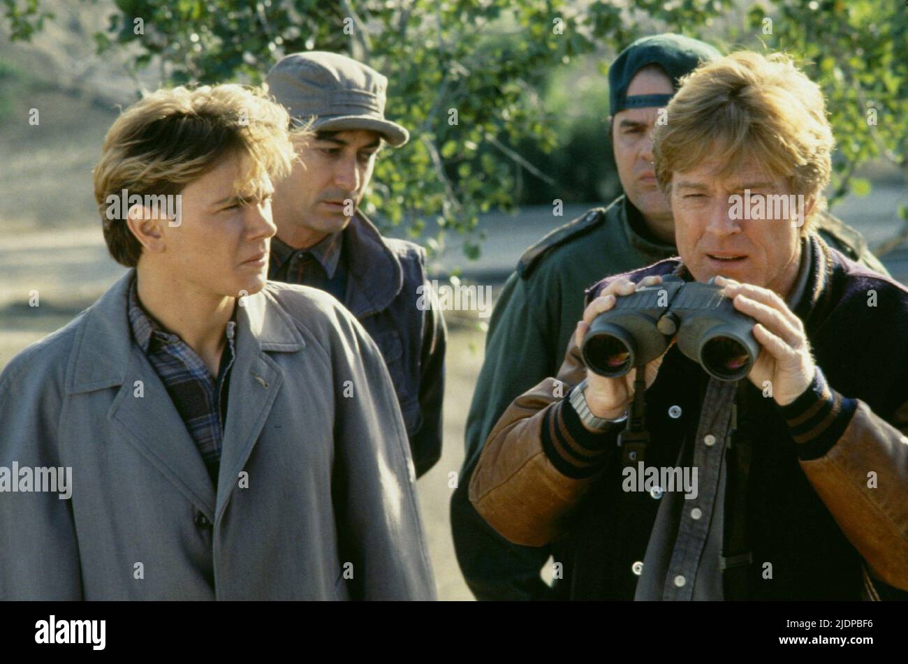 STRATHAIRN,PHOENIX,AYKROYD, Redford, SNEAKERS, 1992 Banque D'Images