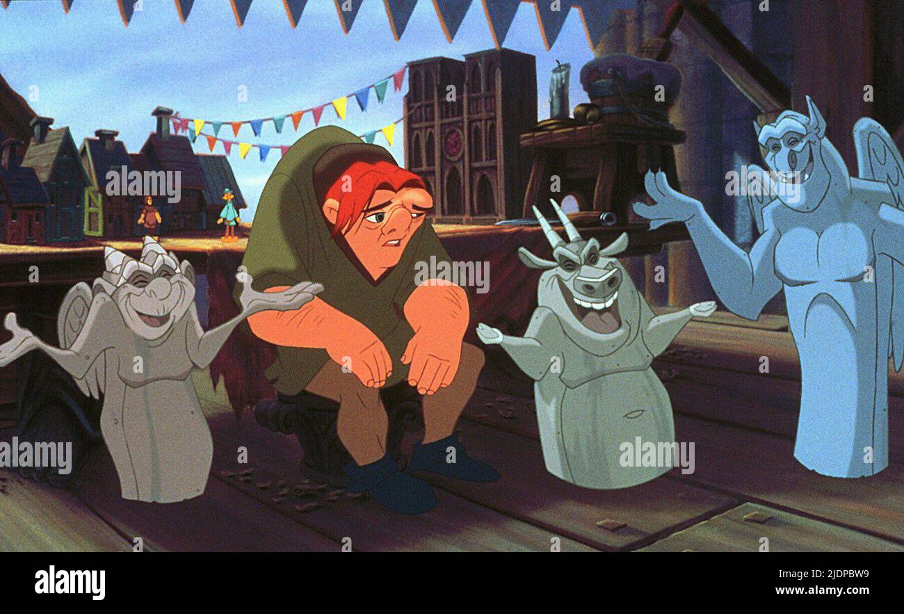 QUASIMODO,VICTOR HUGO,,LAVERNE, Le Bossu de Notre-Dame, 1996 Banque D'Images