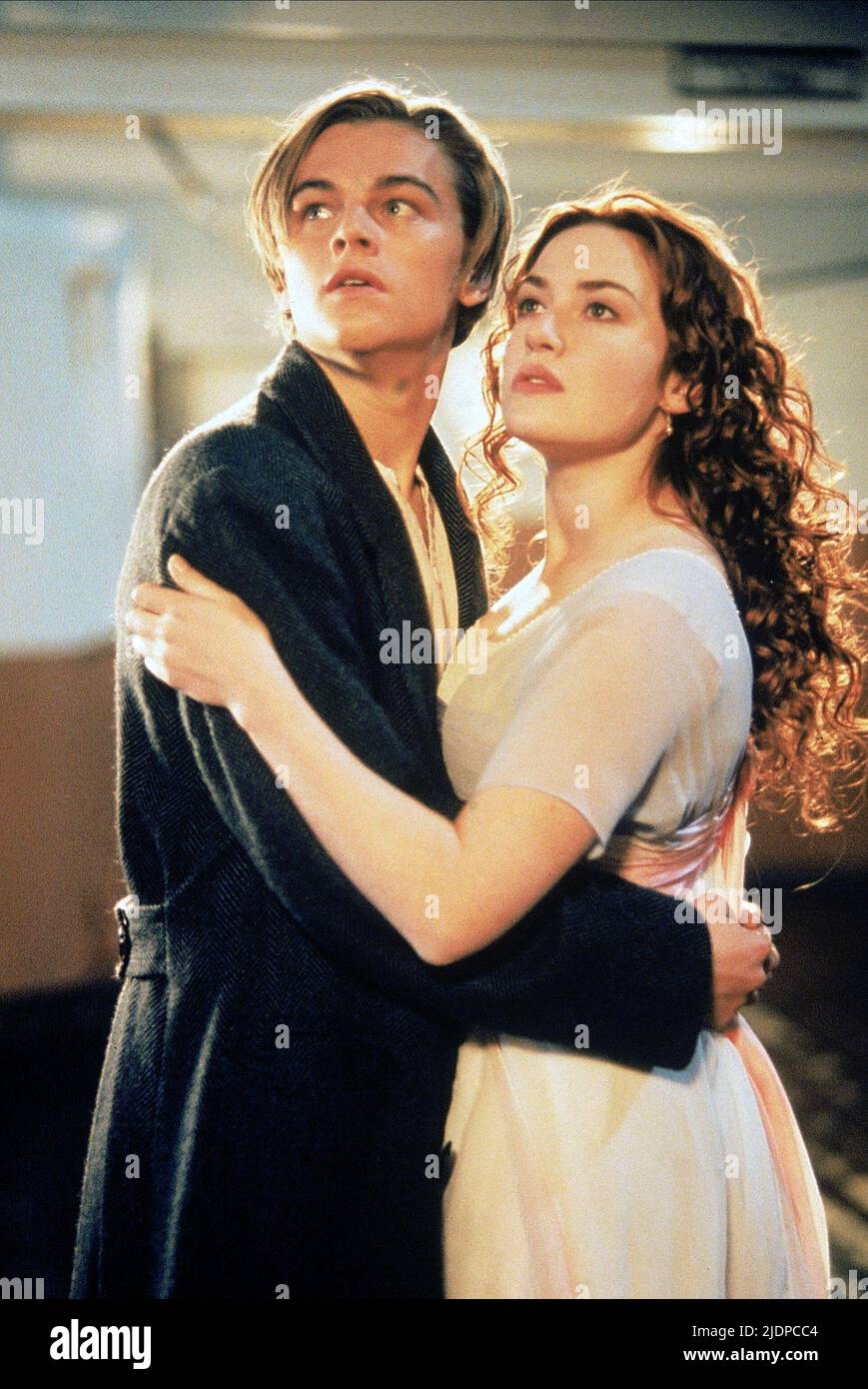 DICAPRIO, WINSLET, TITANIC, 1997 Banque D'Images