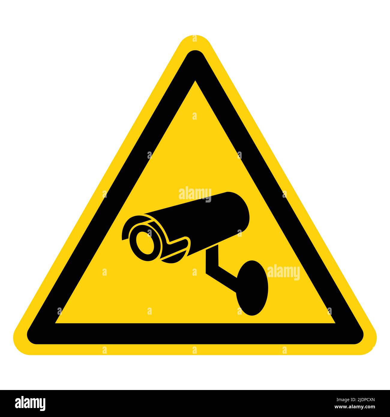 Symbole de caméra de sécurité CCTV isoler sur fond blanc, illustration vectorielle Illustration de Vecteur