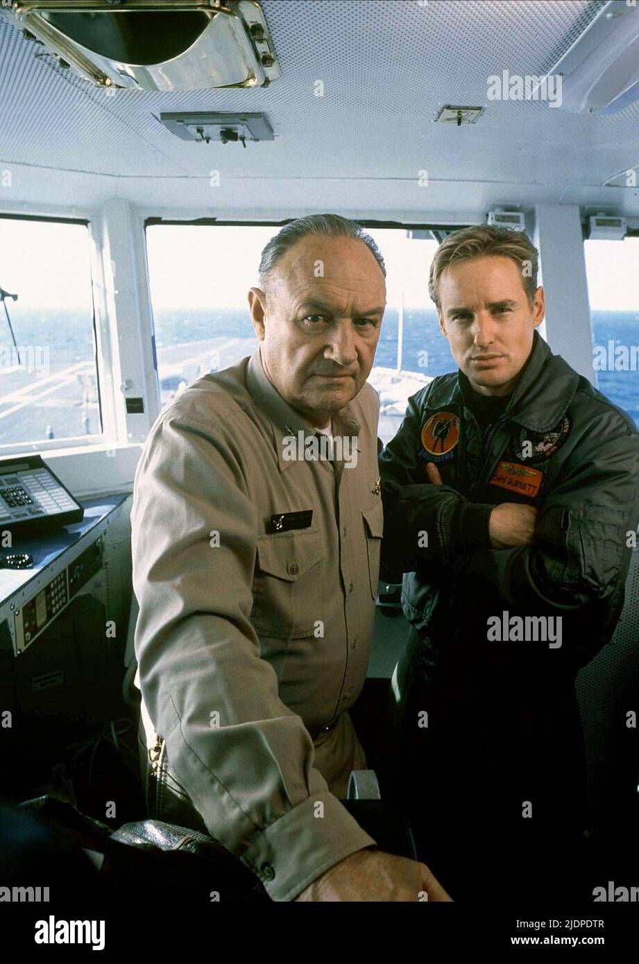 HACKMAN,WILSON, derrière les lignes ennemies, 2001 Banque D'Images