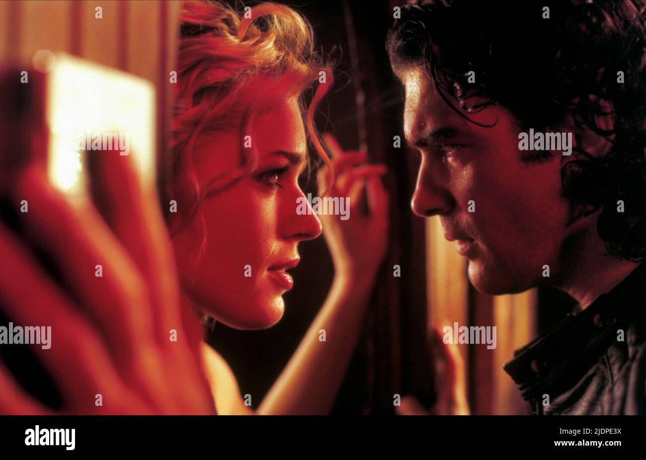 ROMIJN-STAMOS,BANDERAS, femme fatale, 2002 Banque D'Images