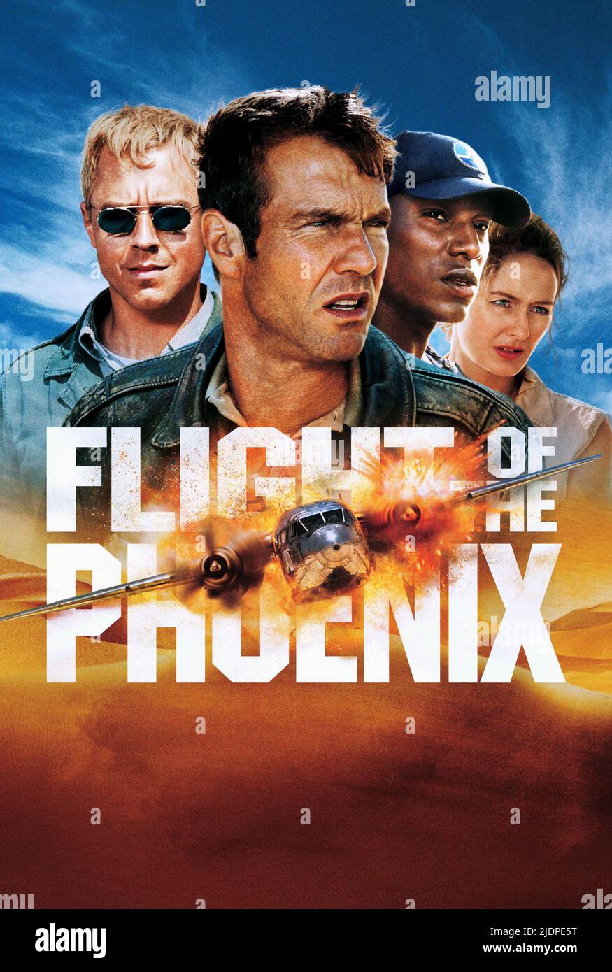 RIBISI, QUAID,GIBSON,OTTO, vol 1, 2004 Banque D'Images