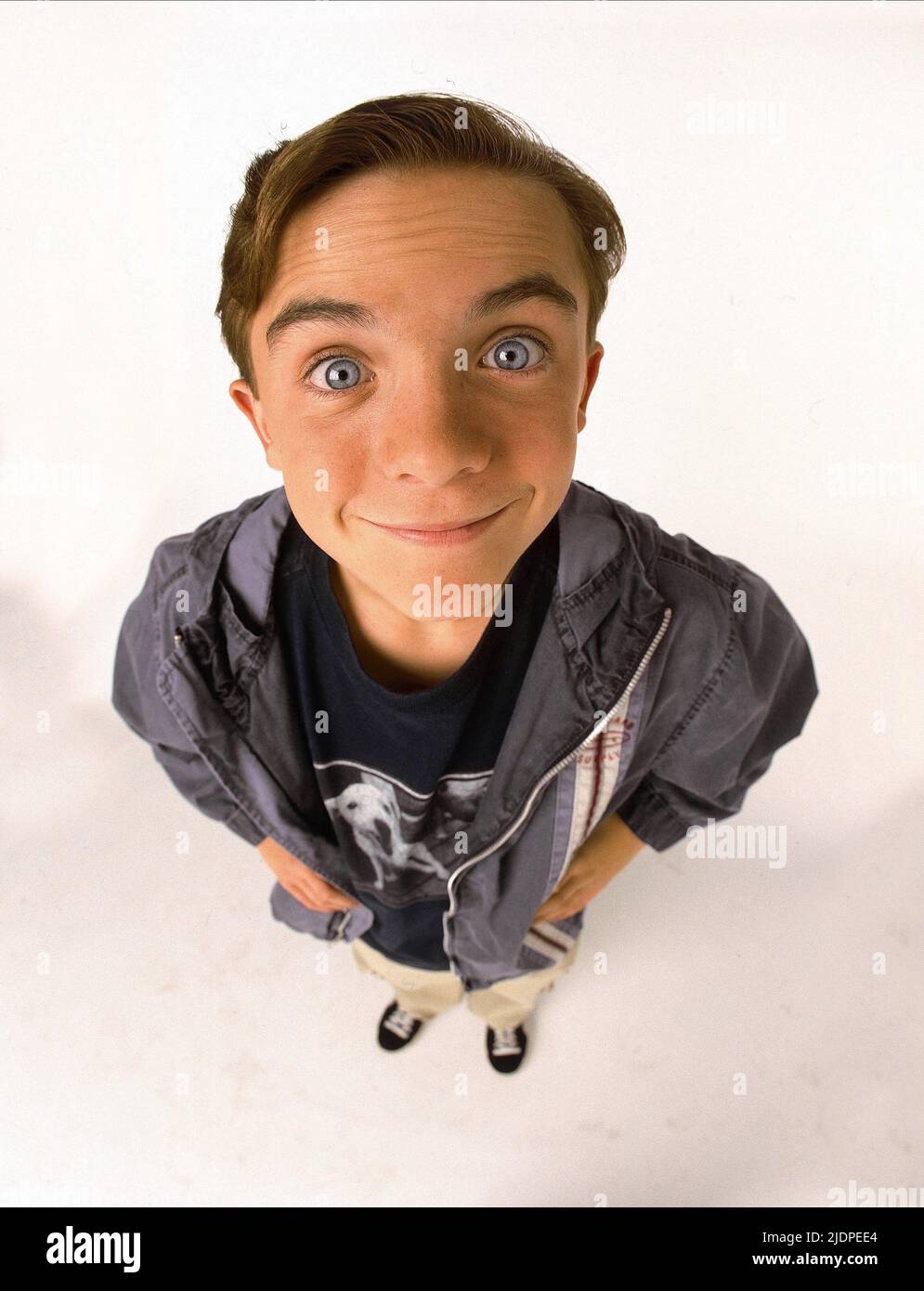 FRANKIE MUNIZ, MALCOLM AU MILIEU, 2000 Banque D'Images